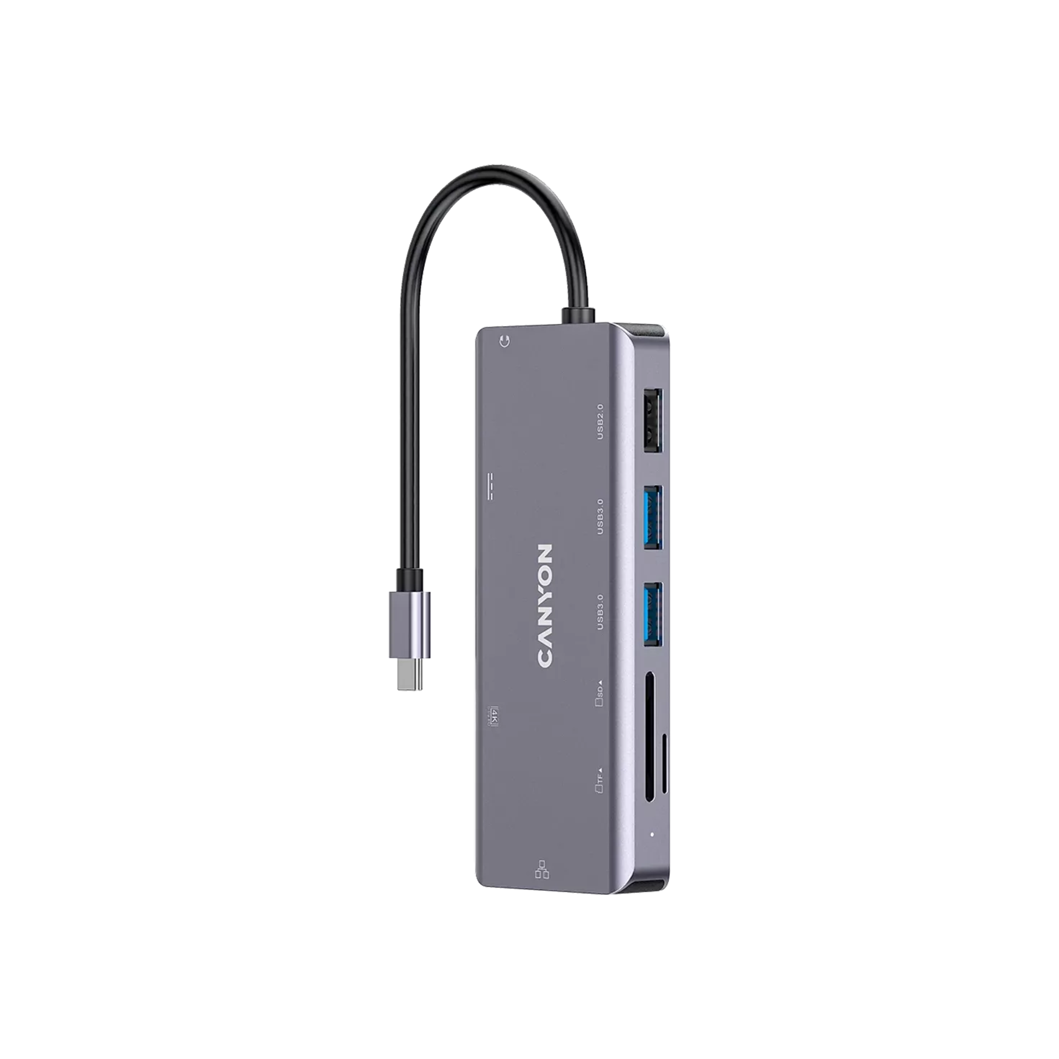 Canyon DS-11 9in1 USB-C Hub -Space Grey